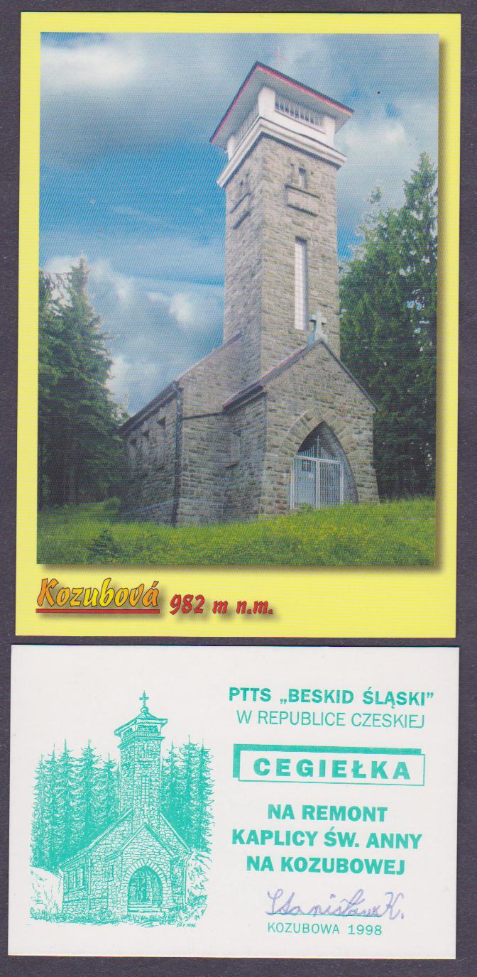 Cegiełka na remont kaplicy